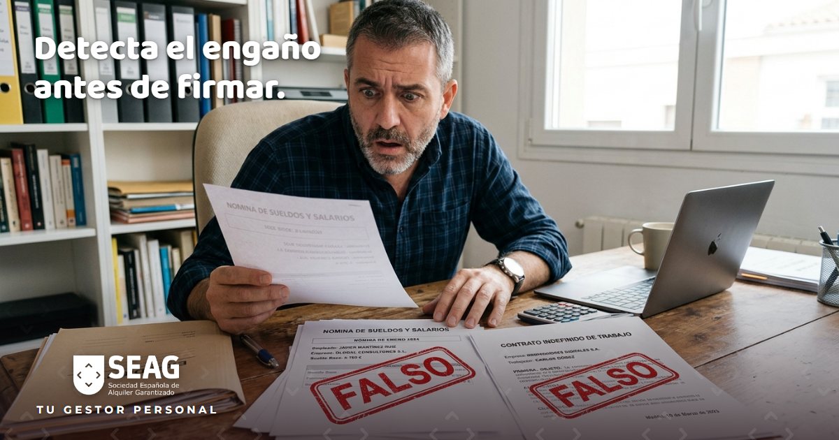 Estafas en el Alquiler: Cómo Detectar Nóminas Falsas en 2026